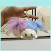 Adorable Fluffy Cotton Doll Keychain Plush Toy Cute Cartoon Animal Figure