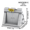MOOXI WW2 Modern Military Architecture MOC Model Bricks DIY Diorama Adult Children Toy Building Blocks Set Montessori Gift Model