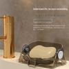 YIXI Wall-Mounted Adhesive Soap Dish Set