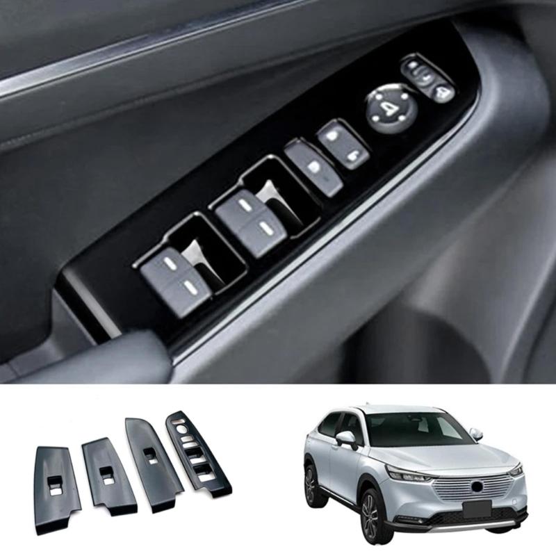 Weatherproof Precise Fit Door Armrest Panel For 2021-2022 Vehicles ABS Material Scratch Resistant Window Switches Cover