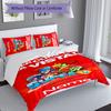 3pcs Custom Name SuperZings Bedding Set,Includes 1 Duvet Cover and 2 Pillowcases,All-season Bedroom Decor