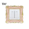 Outlet Sticker Switch European Style Punch Free Plastic Socket Decal Wall-mounted Cover Wall for Home