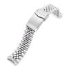 20mm Metal Watch Band Jubilee Bracelet for Seiko New 5 Sports 40mm SBSA041 and Others