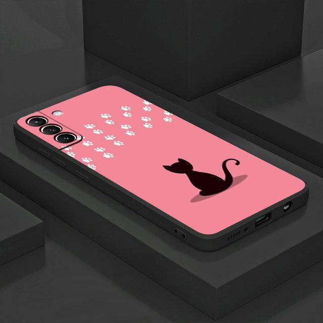 

Силиконовый противоударный роскошный чехол для Samsung Galaxy S22 Plus S20 Ultra 5g S8 S7 S9 S10 S21 S21 Fe S10e, дизайнерский чехол в виде кошачьей лапы Samsung S21 5G