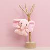 Keychain Plush Elephant Doll Stuffed Animal Toy Decoration Pendant Gift Cartoon