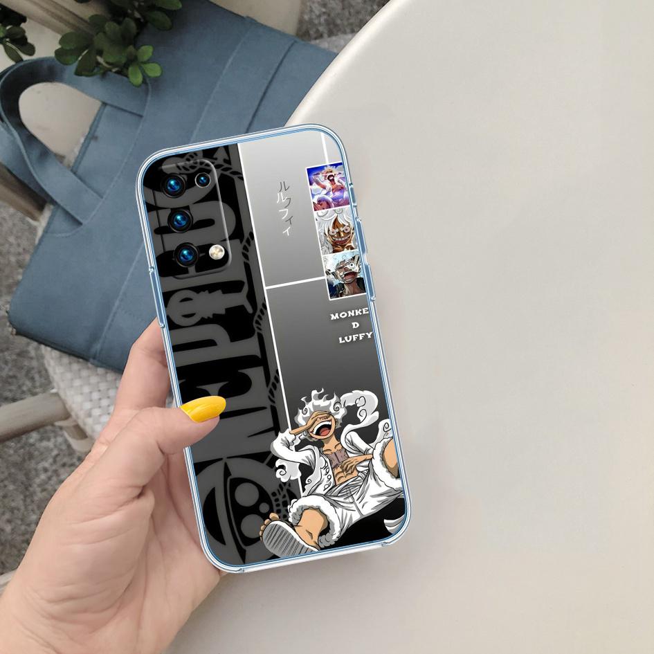 FM30 Luffy One Piece Soft Shell Transparent Phone Case for Samsung Galaxy A04 A04S A14 A23 A34 A54 M23 M33 M52 M53