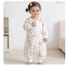 Four Seasons Pure Cotton Baby Sleeping Bag with Zipper - Anti-kick Design for Air-Conditioned Rooms