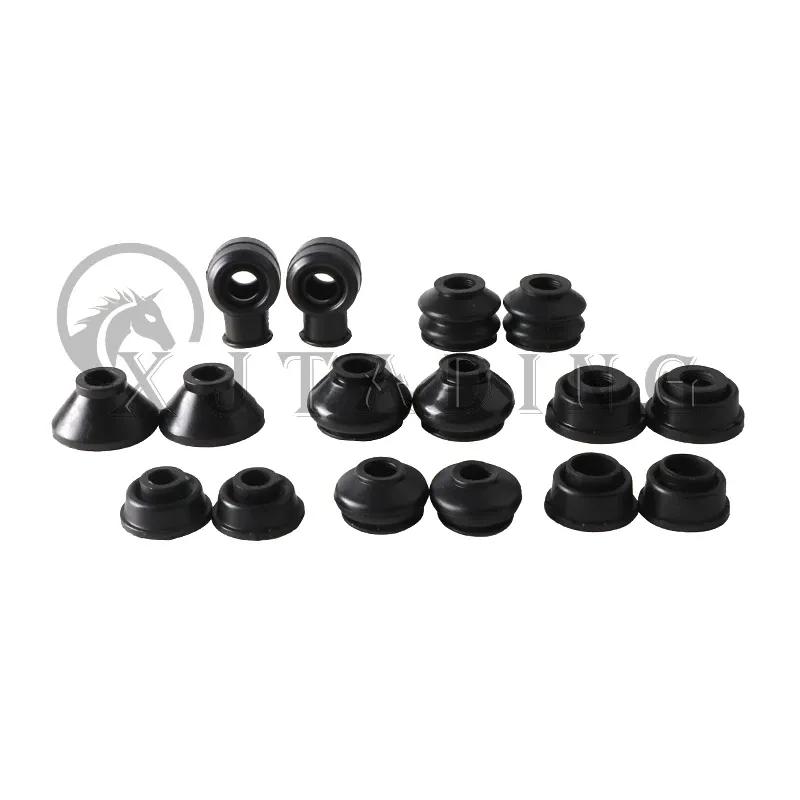 4PCS Ball Joint Dust Boot Cover Kit Rubber Track Rod End Protector for ATV UTV Go Kart Quad Bike Dirt Bike Accessories