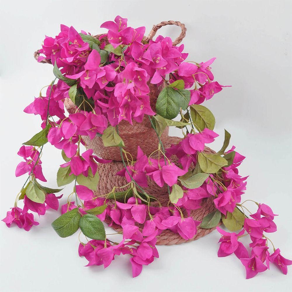DIY Bougainvillea Artificial Flower Accessories Plants Wreath  Party Supplies