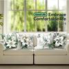 4pcs/set Lilies and Butterflies Cushions Pillowcase Polyester Cushion Cover Throw Pillow Pillowcover Home Car Sofa Decor