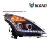 LED Headlight & Fog Light Assembly for 2008-2012 Nissan Teana with Bi-LED Projectors