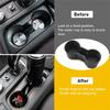 For Cadillac XT6 -2024 Cup Holder ert, Center Console Cup Holder Storage Box TPE Interior Replacement Accessories