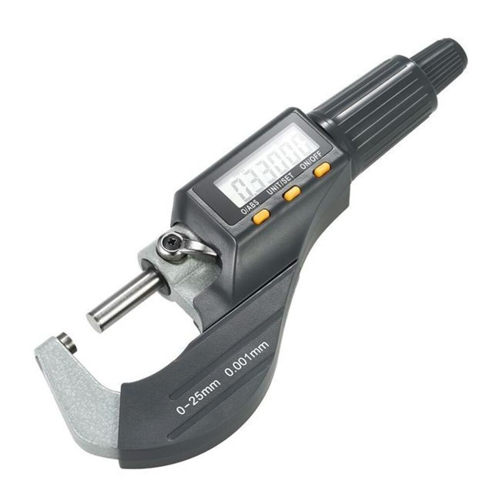 0-1"/0-25mm  0.00005"/0.001mm Digital Electronic Outside Micrometer Carbide Tip