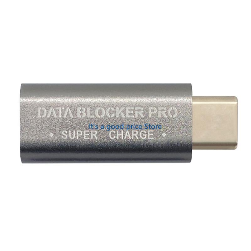  Secure Charging Solution with USB C Data Blocker for All Modern Devices Safely Protect Against Juice Jacking USB Adapter