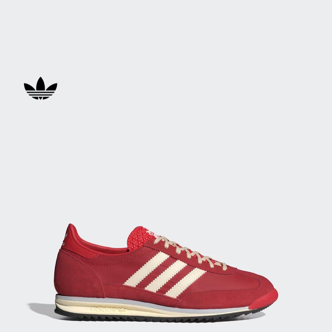 

Adidas T Head Shoes SL 72 OG - Классические Винтажные Низкие Спортивные Кроссовки - Дизайн Adidas Трилистник IE3475 35.5 красный