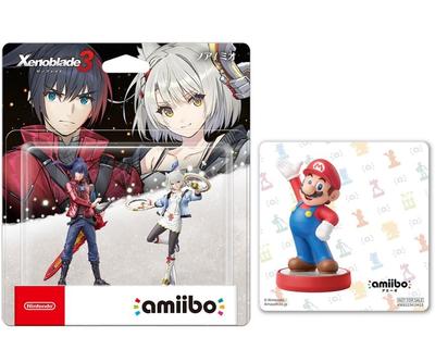 Amiibo-Doppelset. Originalaufkleber enthalten [Noah/Mio] (Xenoblade-Reihe)