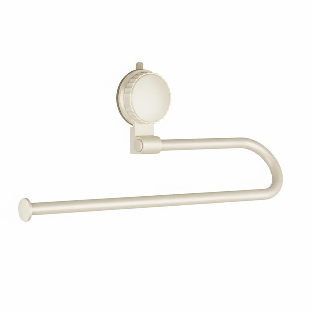 Practical Aluminum Suction Cup Tissue Holder No Punch Durable Cling Film Storage Rack Wall Mounted Towel Storage Rack Kitchen