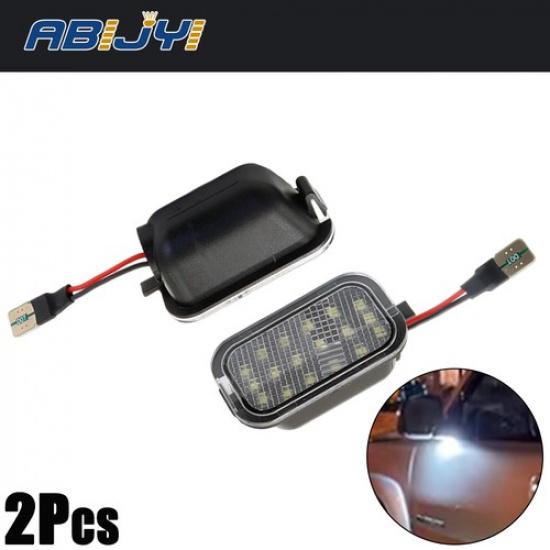 2Pcs LED Side Mirror Puddle Lights For 2007-2014 Cadillac Escalade EXT Base