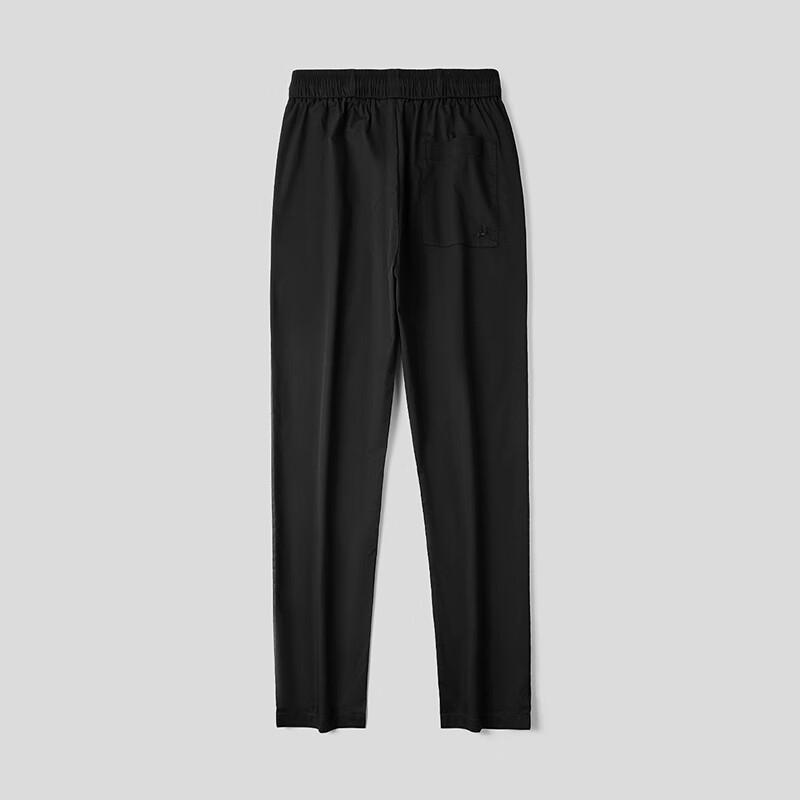 HLA Men's Drawstring Elastic Tapered Casual Pants