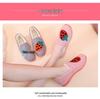 Korean-Style Women's Plush Winter Slippers – Furry, Warm, Non-Slip, Versatile