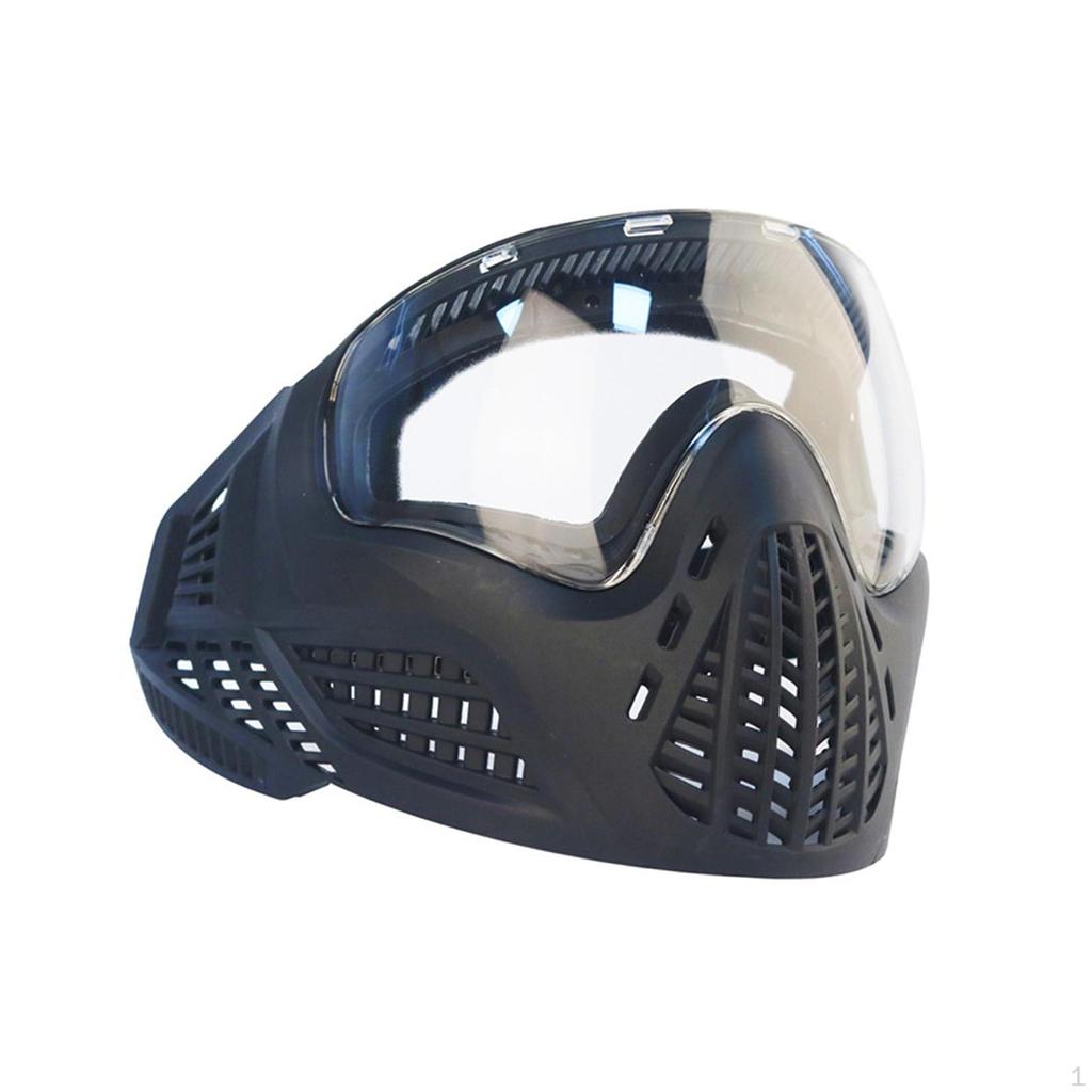 Outdoor PC Mask Accessories Breathable Equipment Multifunctional Protective Gear Face Shield for