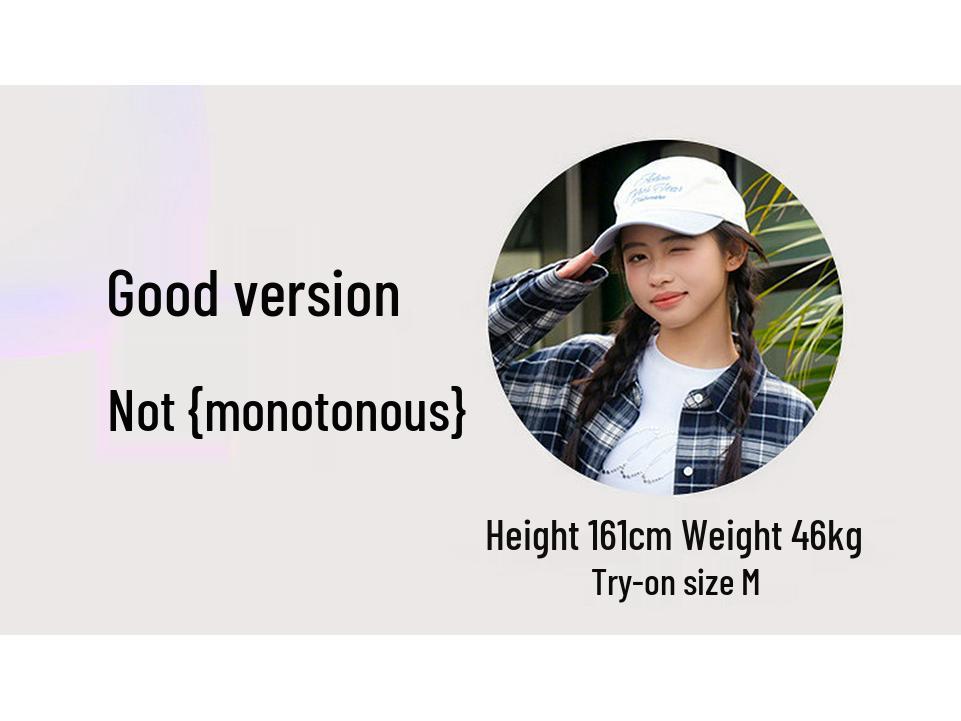 Girls' Retro Plaid Long Sleeve Shirt for Teens - Spring/Autumn Loose Fit