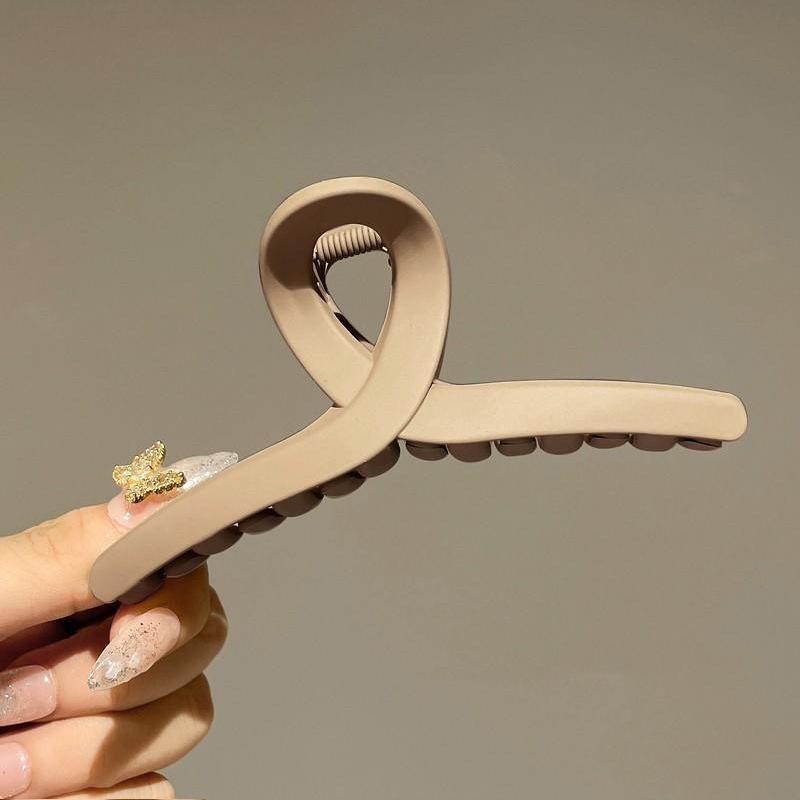 Large Acrylic Shark Hair Clip for Women - High-End Volume Grip Accessory