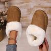 New Warm Fashion Boots Women Winter Flats Lightweight Shoes Short Plush Fur Ankle Snow Boots Casual Shoes Sport Suede Boots
