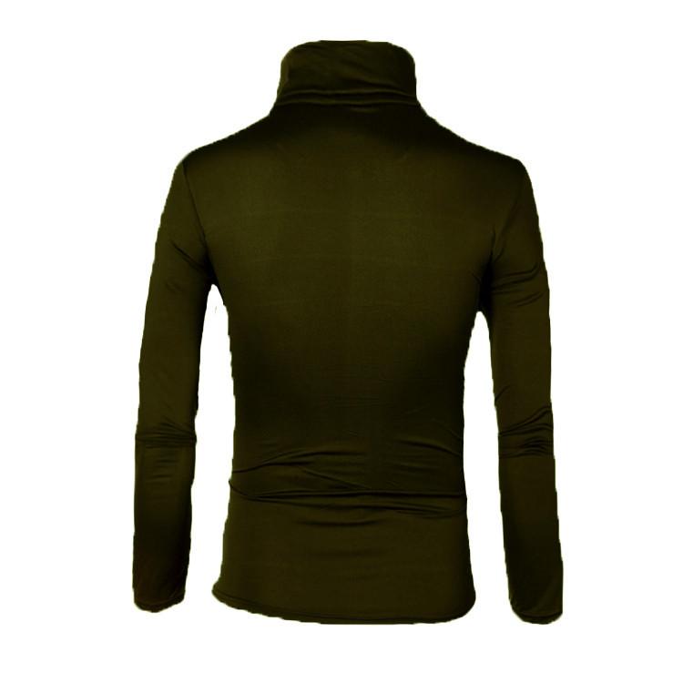Men's Underwear Knitwear Autumn and Winter New Solid Color Casual Double Lapel Slim Sweater Men