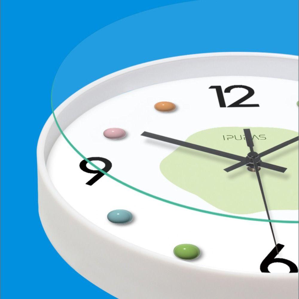 Cute Wall Clock Simple Quartz Watch Large Dial Electronic Clock  Children's Room