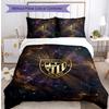 Athletic Bilbao Football Printed 3 Pieces Bedding Set, Comfortable Skin Friendly Bedroom Duvet Cover Set