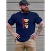 Relax Teddy Bear Graphic T-shirt For Men, Plus Size Summer Casual Tees For Big & Tall Man Tees for Summer, Mens Clothing
