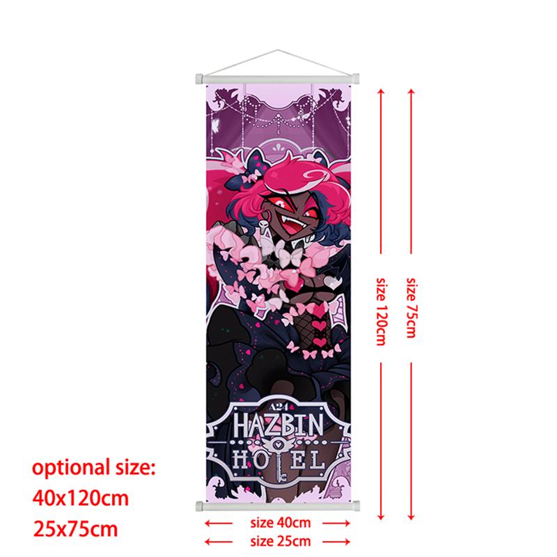 Hazbin Hotel Κρεμαστός Πίνακας Vaggie Alastor Morningstar Helluva Boss Αφίσα Κρεμαστός Πίνακας Διακόσμηση Σπιτιού Αφίσα Τοίχου