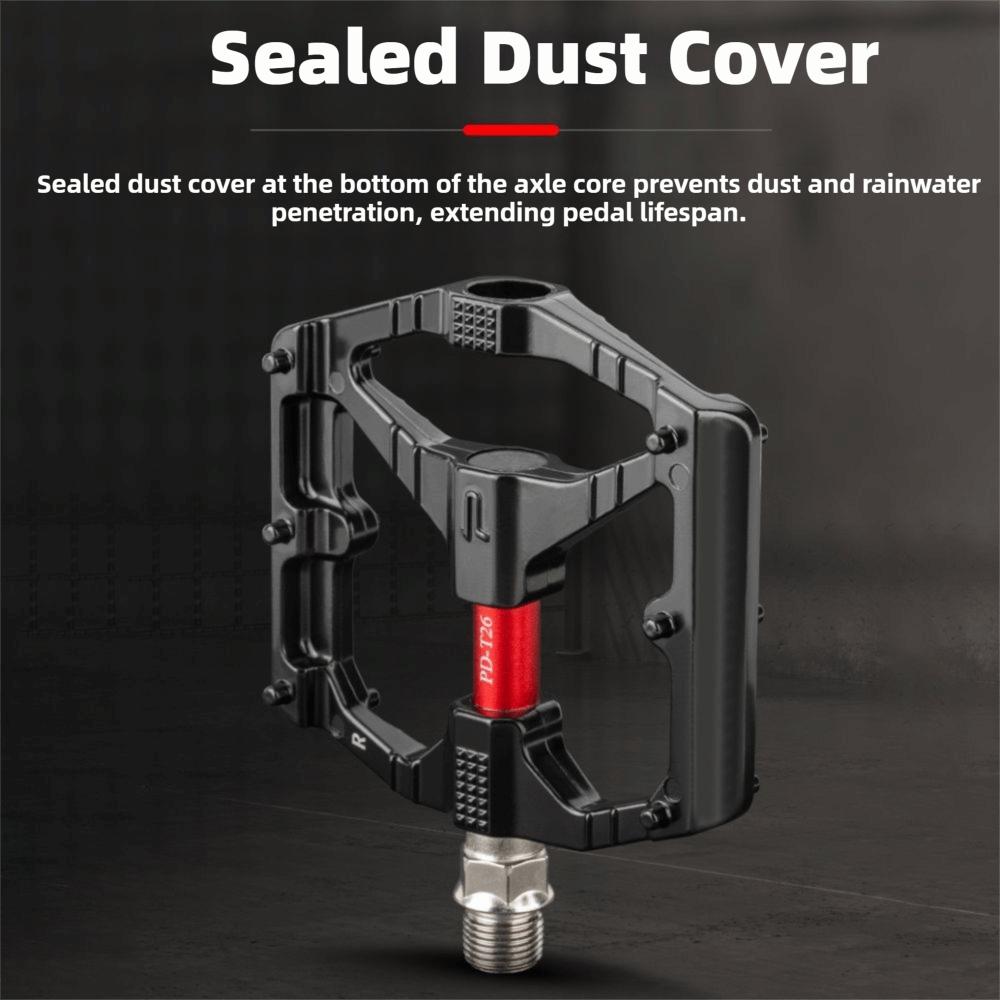 1 Pair Aluminum Alloy and Boron Steel Bike Foot Pedal Road Bike Pedal  Bike Maintenance