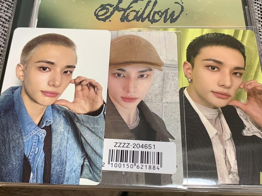 

[USED] No serial number Stray Kids Hollo album + Hyunjin 3 types