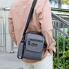 Men's Trend Small Bag Casual Business One Shoulder Crossbody Bag Multifunctional Storage Anti-splashing Portable Bag Men's One Shoulder