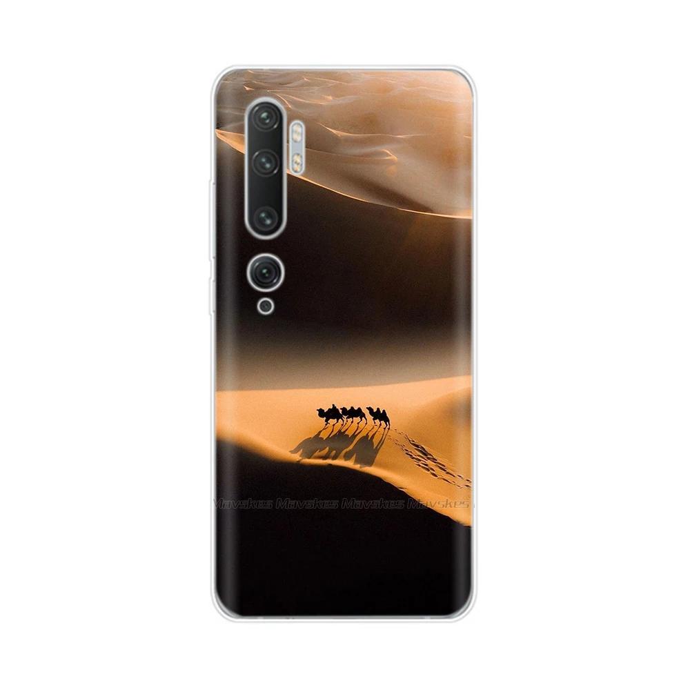 For Xiaomi Mi Note 10 Case Cute Painted Soft Silicone Back Cover For Xiaomi Mi Note10 Pro Lite 10lite Clear Phone Cases Fundas