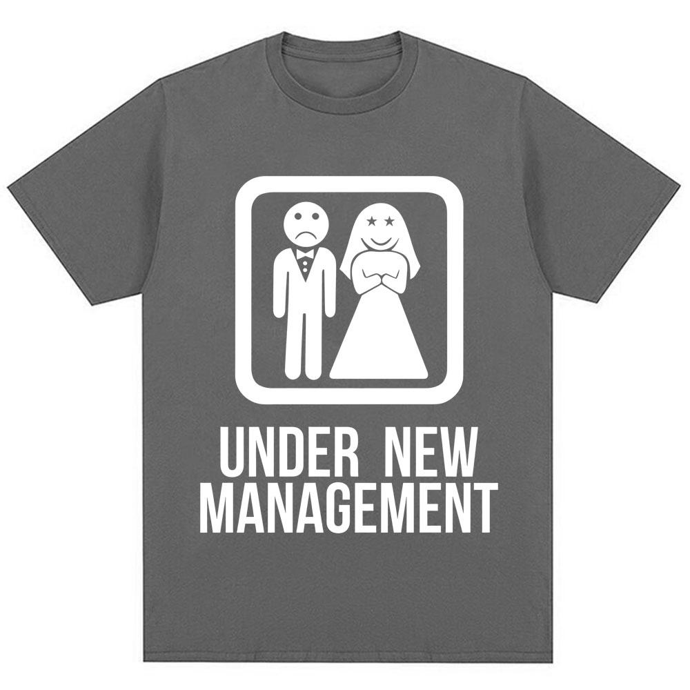 2026 SpringSummer Fuuny Wedding Graphic Mens and Womens Creative PopStyle Casual TShirt