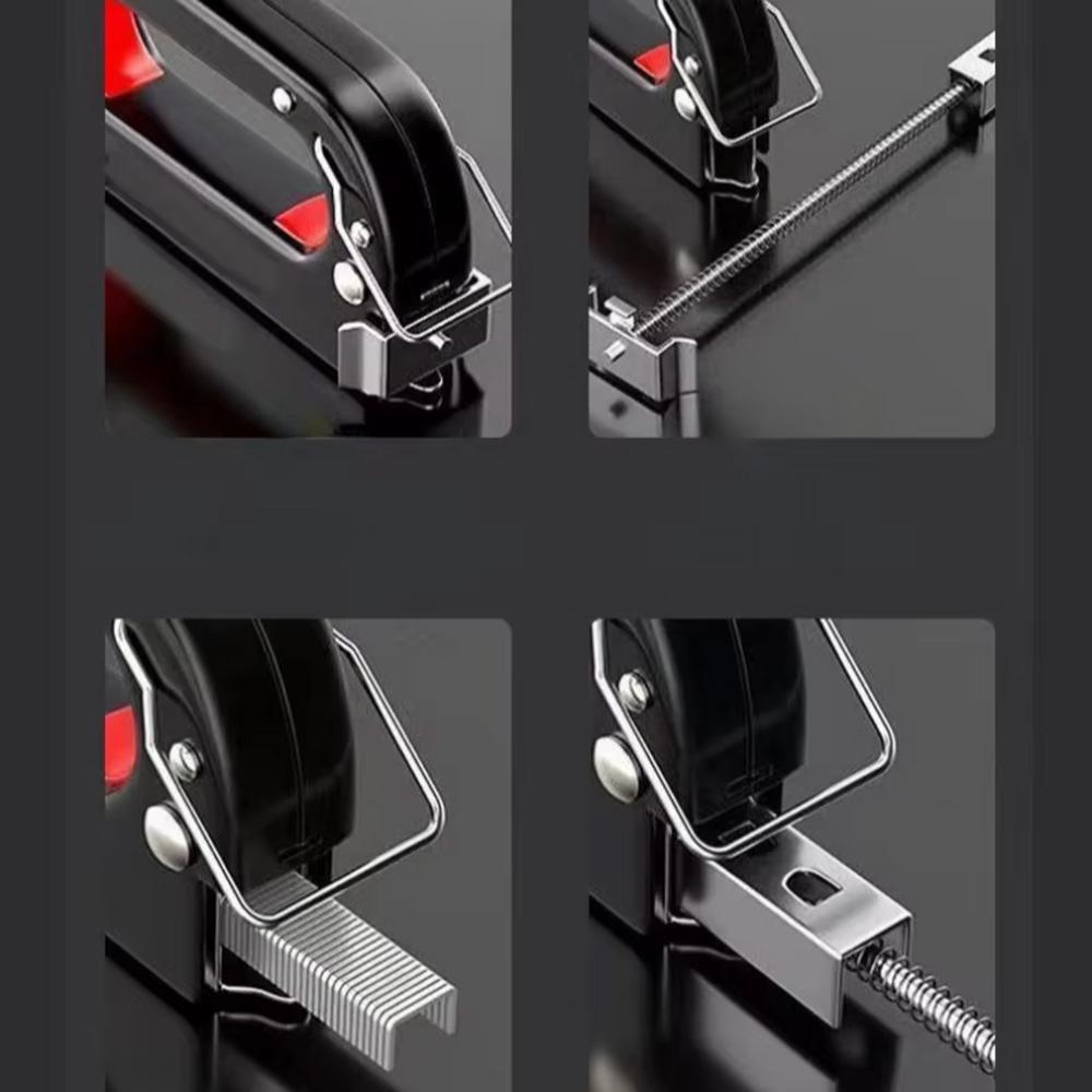 Durable 4-IN-1 Multifunctional Manual Nailing Gun Light Duty Home Use Nailing Gunfor DIY Home Decoration Camping Industrial Use