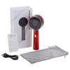 Red Electric Liquid Guide Massage Comb Portable Red Light Scalp Care Hair Brush