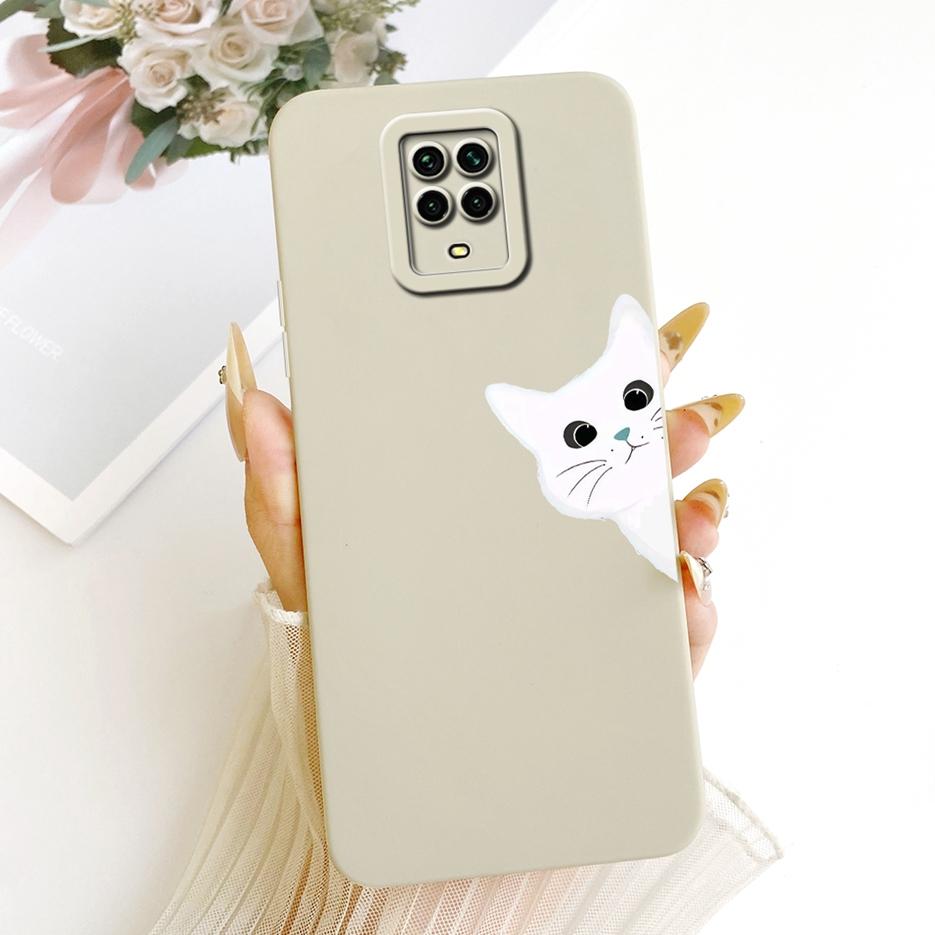 For Xiaomi Redmi Note 9 Pro Max Case Note 9S Cute Cat Cartoon Cover Shockproof Phone Case For Redmi Note 9 Pro Note9 S Soft Bags