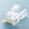 SANWA SUPPLY ADT-RJ45-100 ADT-RJ45-100 RJ-45 Connector (for stranded wire)