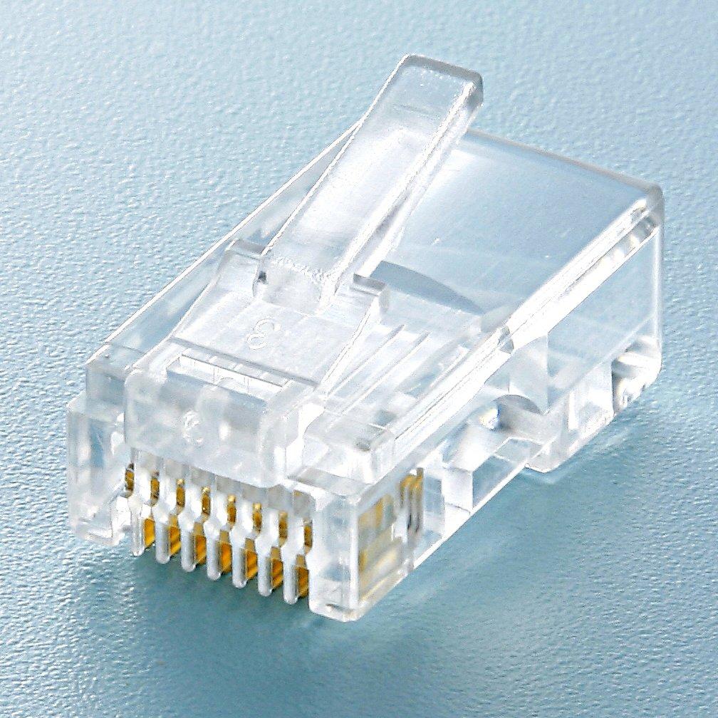 SANWA SUPPLY ADT-RJ45-100 ADT-RJ45-100 RJ-45 Connector (for stranded wire)