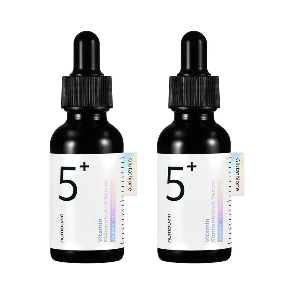 numbuzin No.5+ Vitamin Concentrated Serum 30mL+30mL Duo Set