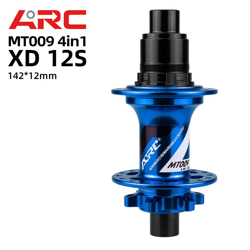 ARC MT009 Front Rear Bicycle Hubs 32 Holes MTB Mountain Bike NBK Sealed Bearing Hub 6 Pawls 114 Clicks Noise HG XD MS 8-12-Speed
