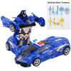 Children's Deformation Toy Car - One-Key Inertia Impact Puzzle Vehicle