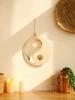 Yin Yang Mirror Wall Hanging Wall Decor Wooden Tai Chi Bagua Diagram Bedroom Living Room Decors Aesthetic Home Decoration Crafts