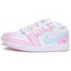 Jordan Air Jordan 1 Abrasion Resistant Abrasion Resistant Low top Vintage Basketball Shoes Unisex Pink HM3706-141(Team10-)