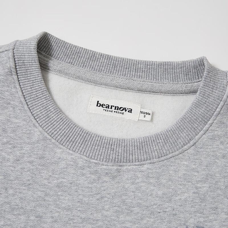 Teenie Weenie Bear Women's 2025 Winter Cartoon Print Sweatshirt