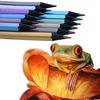 12 Colors Metallic Non-toxic Drawing Pencils Painting Sketching Pens Kids Gifts